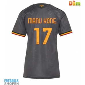 Billiga AS Roma Manu Kone #17 Tredjeställ Dam 2026-27 Kortärmad